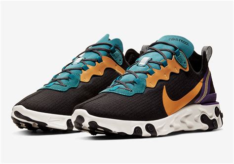 nike react element 55 weiß gelb|nike react element 55 fit.